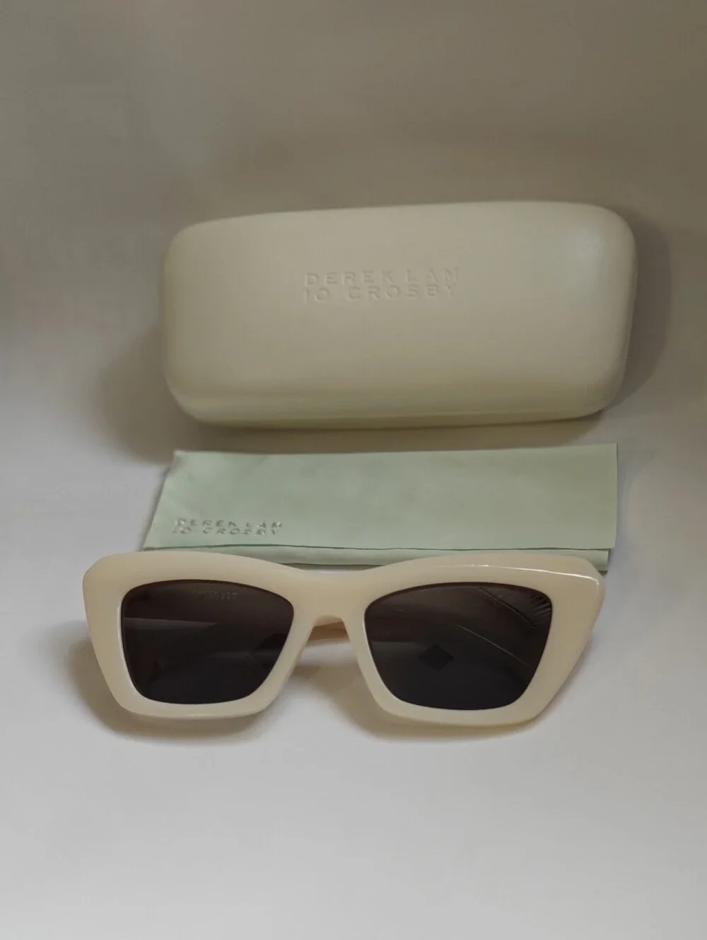 Derek Lam 10 Crosby Prisha Bone Sunglasses